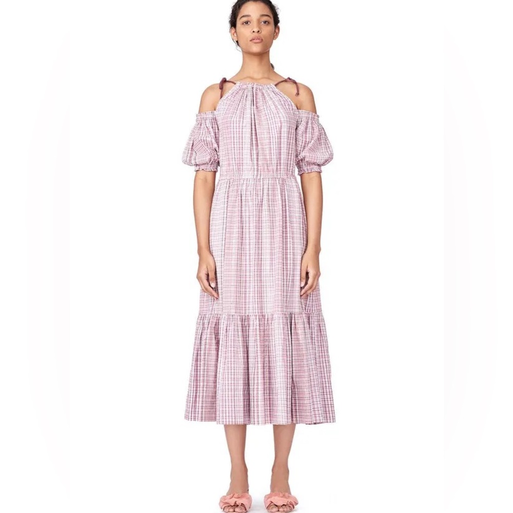 Rebecca Taylor Plaid Print Dress